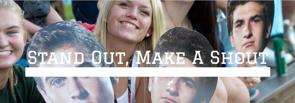 Stand out, Make a shout with Cheer Heads